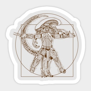 Vitruvian Hunters Sticker